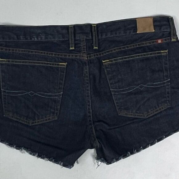 Lucky Brand | NWT Riley Cut Off Raw Hem Mid Rise Denim Shorts - Picture 5 of 5